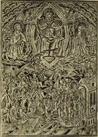 An illustration from L'art religieux de la fin du moyen âge en France; étude sur l'iconographie du moyen âge et sur ses sources d'inspiration; (1908)