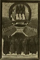 An illustration from L'art religieux de la fin du moyen âge en France; étude sur l'iconographie du moyen âge et sur ses sources d'inspiration; (1908)