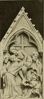 An illustration from L'art religieux de la fin du moyen âge en France; étude sur l'iconographie du moyen âge et sur ses sources d'inspiration; (1908)