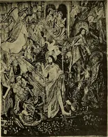 An illustration from L'art religieux de la fin du moyen âge en France; étude sur l'iconographie du moyen âge et sur ses sources d'inspiration; (1908)