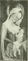 An illustration from L'art religieux de la fin du Moyen Age en France : étude sur l'iconographie du Moyen Age et sur ses sources d'inspiration (1922)