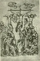 An illustration from L'art religieux de la fin du Moyen Age en France : étude sur l'iconographie du Moyen Age et sur ses sources d'inspiration (1922)