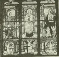 An illustration from L'art religieux de la fin du Moyen Age en France : étude sur l'iconographie du Moyen Age et sur ses sources d'inspiration (1922)