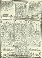 An illustration from L'art religieux de la fin du Moyen Age en France : étude sur l'iconographie du Moyen Age et sur ses sources d'inspiration (1922)
