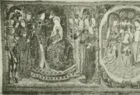An illustration from L'art religieux de la fin du Moyen Age en France : étude sur l'iconographie du Moyen Age et sur ses sources d'inspiration (1922)
