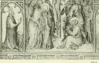 An illustration from L'art religieux de la fin du Moyen Age en France : étude sur l'iconographie du Moyen Age et sur ses sources d'inspiration (1922)
