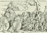 An illustration from L'art religieux de la fin du Moyen Age en France : étude sur l'iconographie du Moyen Age et sur ses sources d'inspiration (1922)