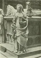 An illustration from L'art religieux de la fin du Moyen Age en France : étude sur l'iconographie du Moyen Age et sur ses sources d'inspiration (1922)