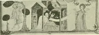 An illustration from L'art religieux de la fin du Moyen Age en France : étude sur l'iconographie du Moyen Age et sur ses sources d'inspiration (1922)