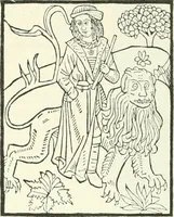 An illustration from L'art religieux de la fin du Moyen Age en France : étude sur l'iconographie du Moyen Age et sur ses sources d'inspiration (1922)
