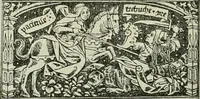 An illustration from L'art religieux de la fin du Moyen Age en France : étude sur l'iconographie du Moyen Age et sur ses sources d'inspiration (1922)