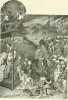 An illustration from L'art religieux de la fin du Moyen Age en France : étude sur l'iconographie du Moyen Age et sur ses sources d'inspiration (1922)