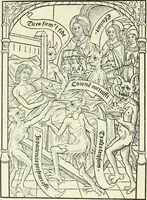 An illustration from L'art religieux de la fin du Moyen Age en France : étude sur l'iconographie du Moyen Age et sur ses sources d'inspiration (1922)