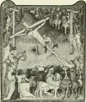 An illustration from L'art religieux de la fin du Moyen Age en France : étude sur l'iconographie du Moyen Age et sur ses sources d'inspiration (1922)