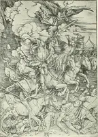 An illustration from L'art religieux de la fin du Moyen Age en France : étude sur l'iconographie du Moyen Age et sur ses sources d'inspiration (1922)