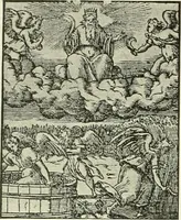 An illustration from L'art religieux de la fin du Moyen Age en France : étude sur l'iconographie du Moyen Age et sur ses sources d'inspiration (1922)