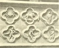 Picture 35 of 186 from L'art religieux du XIIIe siècle en France : étude sur l'iconographie du moyen age et sur ses sources d'inspiration (1910), leaf 106