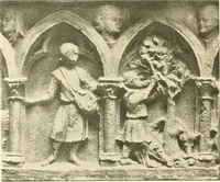 An illustration from L'art religieux du XIIIe siècle en France : étude sur l'iconographie du moyen age et sur ses sources d'inspiration (1910)