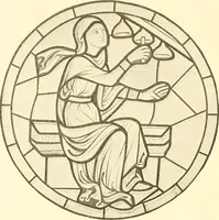 An illustration from L'art religieux du XIIIe siècle en France : étude sur l'iconographie du moyen age et sur ses sources d'inspiration (1910)