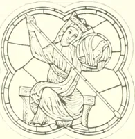 An illustration from L'art religieux du XIIIe siècle en France : étude sur l'iconographie du moyen age et sur ses sources d'inspiration (1910)