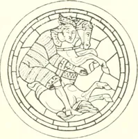 An illustration from L'art religieux du XIIIe siècle en France : étude sur l'iconographie du moyen age et sur ses sources d'inspiration (1910)