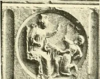 An illustration from L'art religieux du XIIIe siècle en France : étude sur l'iconographie du moyen age et sur ses sources d'inspiration (1910)