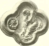 An illustration from L'art religieux du XIIIe siècle en France : étude sur l'iconographie du moyen age et sur ses sources d'inspiration (1910)