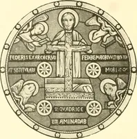 An illustration from L'art religieux du XIIIe siècle en France : étude sur l'iconographie du moyen age et sur ses sources d'inspiration (1910)