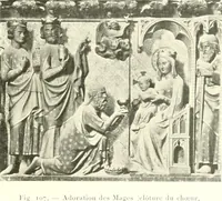 An illustration from L'art religieux du XIIIe siècle en France : étude sur l'iconographie du moyen age et sur ses sources d'inspiration (1910)