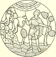 An illustration from L'art religieux du XIIIe siècle en France : étude sur l'iconographie du moyen age et sur ses sources d'inspiration (1910)