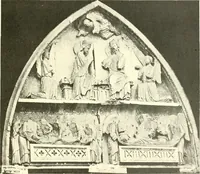 An illustration from L'art religieux du XIIIe siècle en France : étude sur l'iconographie du moyen age et sur ses sources d'inspiration (1910)