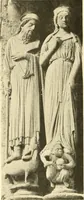 An illustration from L'art religieux du XIIIe siècle en France : étude sur l'iconographie du moyen age et sur ses sources d'inspiration (1910)