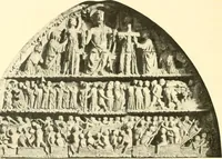 An illustration from L'art religieux du XIIIe siècle en France : étude sur l'iconographie du moyen age et sur ses sources d'inspiration (1910)