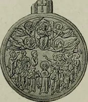 An illustration from L'art religieux du XIIe siècle en France : Etude sur les origines de l'iconographie du Moyen Age (1922)