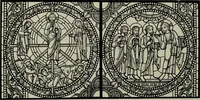An illustration from L'art religieux du XIIe siècle en France : Etude sur les origines de l'iconographie du Moyen Age (1922)