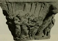 An illustration from L'art religieux du XIIe siècle en France : Etude sur les origines de l'iconographie du Moyen Age (1922)