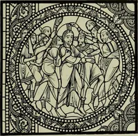 An illustration from L'art religieux du XIIe siècle en France : Etude sur les origines de l'iconographie du Moyen Age (1922)