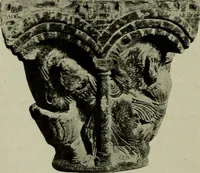 An illustration from L'art religieux du XIIe siècle en France : Etude sur les origines de l'iconographie du Moyen Age (1922)