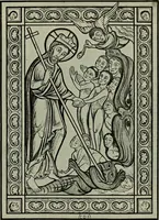 An illustration from L'art religieux du XIIe siècle en France : Etude sur les origines de l'iconographie du Moyen Age (1922)