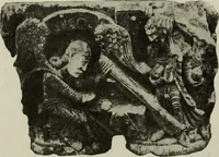 An illustration from L'art religieux du XIIe siècle en France : Etude sur les origines de l'iconographie du Moyen Age (1922)