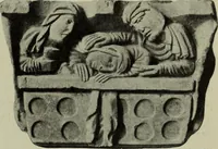 An illustration from L'art religieux du XIIe siècle en France : Etude sur les origines de l'iconographie du Moyen Age (1922)