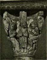 An illustration from L'art religieux du XIIe siècle en France : Etude sur les origines de l'iconographie du Moyen Age (1922)