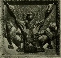 An illustration from L'art religieux du XIIe siècle en France : Etude sur les origines de l'iconographie du Moyen Age (1922)