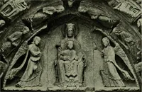 An illustration from L'art religieux du XIIe siècle en France : Etude sur les origines de l'iconographie du Moyen Age (1922)