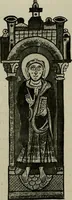 An illustration from L'art religieux du XIIe siècle en France : Etude sur les origines de l'iconographie du Moyen Age (1922)