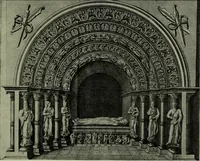 An illustration from L'art religieux du XIIe siècle en France : Etude sur les origines de l'iconographie du Moyen Age (1922)