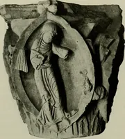 An illustration from L'art religieux du XIIe siècle en France : Etude sur les origines de l'iconographie du Moyen Age (1922)