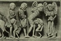 An illustration from L'art religieux du XIIe siècle en France : Etude sur les origines de l'iconographie du Moyen Age (1922)