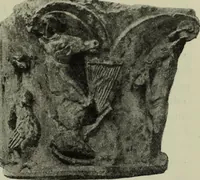An illustration from L'art religieux du XIIe siècle en France : Etude sur les origines de l'iconographie du Moyen Age (1922)