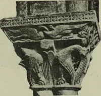 An illustration from L'art religieux du XIIe siècle en France : Etude sur les origines de l'iconographie du Moyen Age (1922)